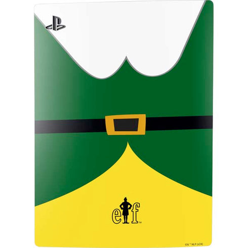 Elf Buddys Outfit PS5 Digital Edition Console Skin